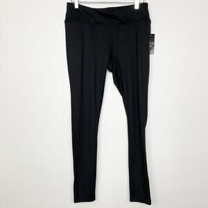 NWT Zella Women's Black Compression Leggings L